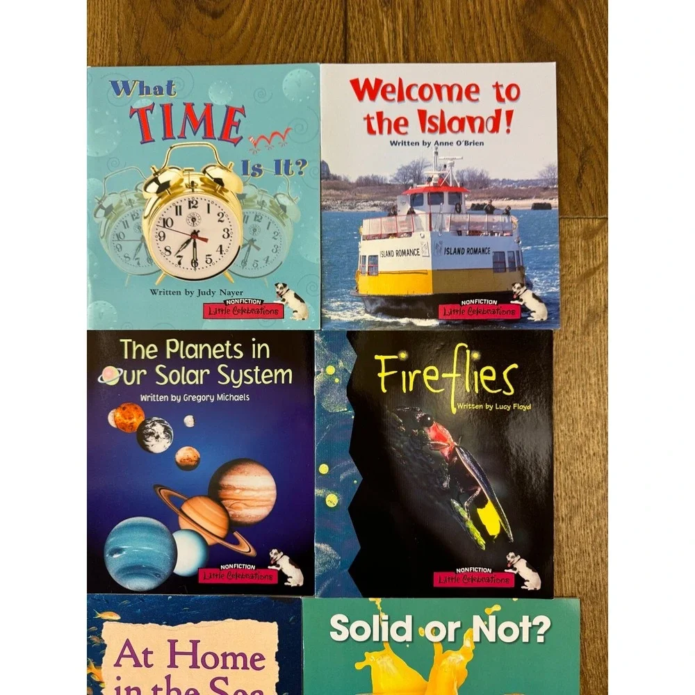 Nonfiction Books Early Readers Teacher Classroom Homeschool K 1 Science Lot of 9
